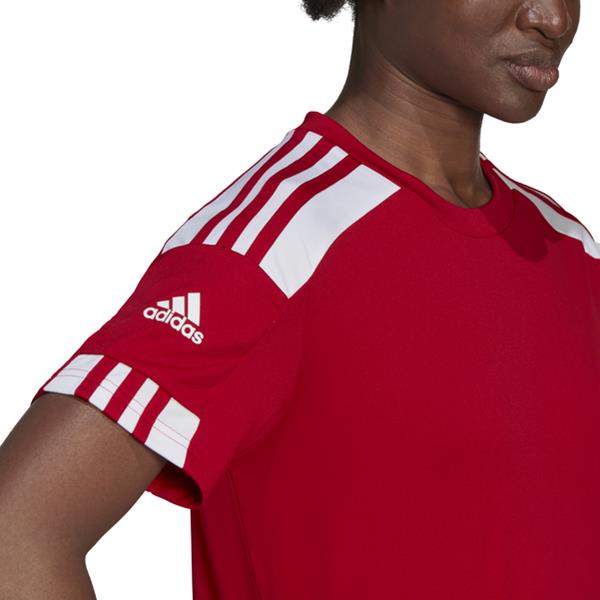 adidas Squadra 21 Womens Power Red/White Football Shirt